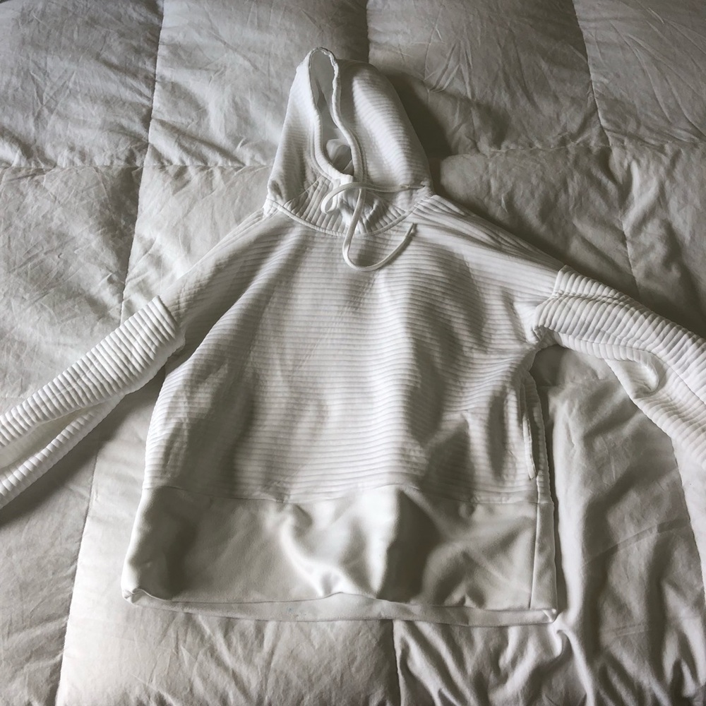 Nike white hoodie